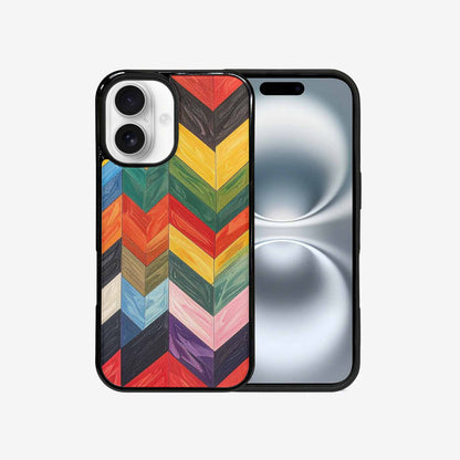 iPhone 16 Case — Progress Pride Flag Color Theme Small, Custom Art Phone Cover