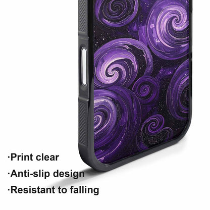 iPhone 17 Pro Max Case — Seamless Repeating Pattern Of Galaxy Space, Custom Made Phone Cover