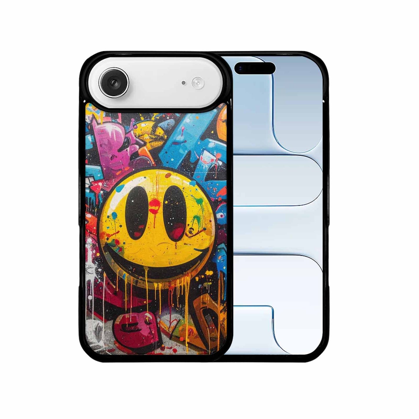 iPhone 17 Air Case — Graffiti Style Word Art Fragments Original, Original Design Phone Case