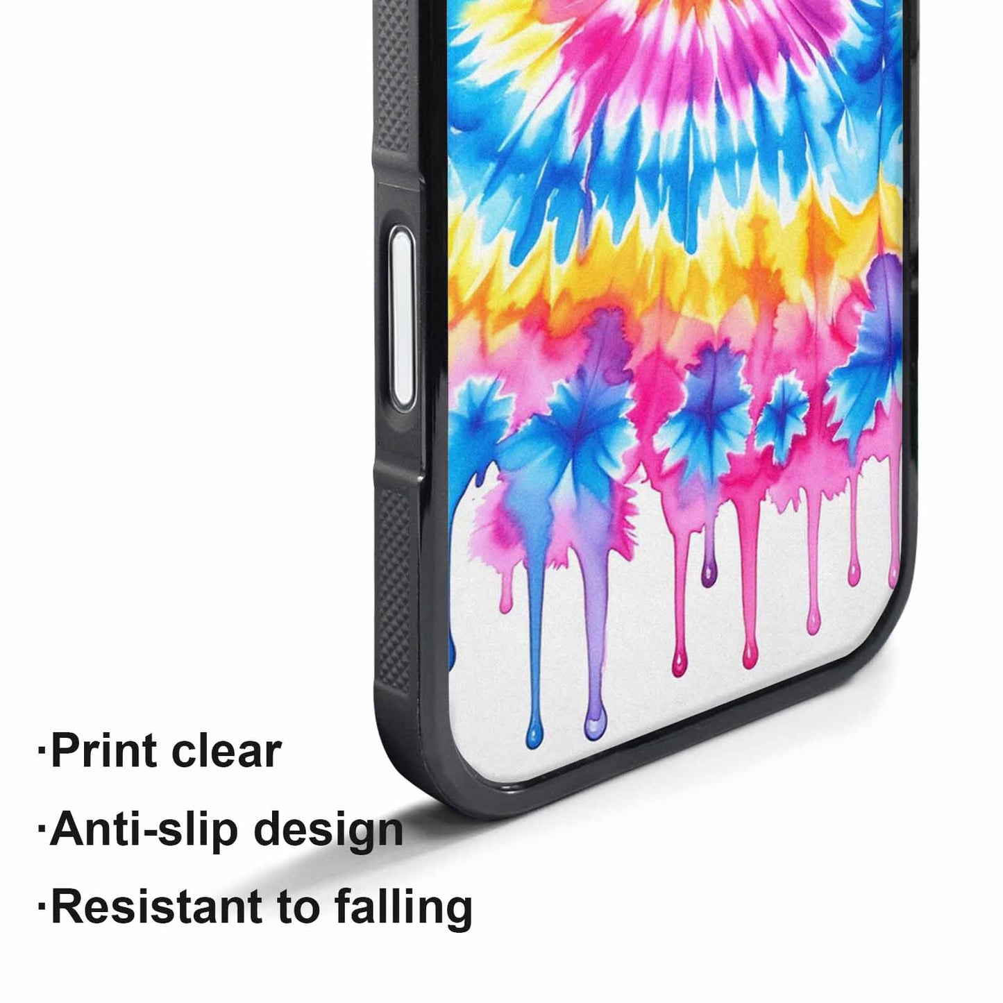 iPhone 17 Pro Max Case — Tie Dye Style Art Tie Dye, Custom Designed Case Cover