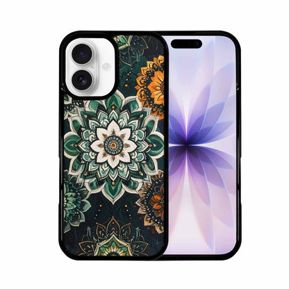 iPhone 17 Case — Small Mandala Pattern, Randomly Floral, Custom Print Case Cover