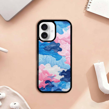 iPhone 17 Case — Vivid Camo Transgender Camo, Custom Designed Case Cover