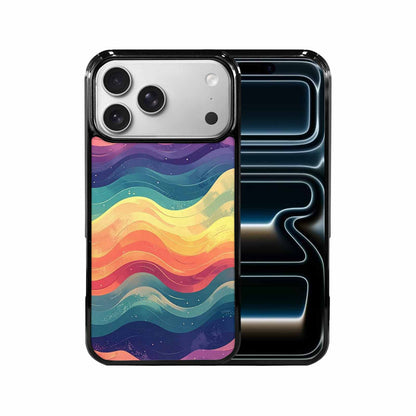 iPhone 17 Pro Max Case — Glowing Camo Wave Camo, Personalized Phone Case