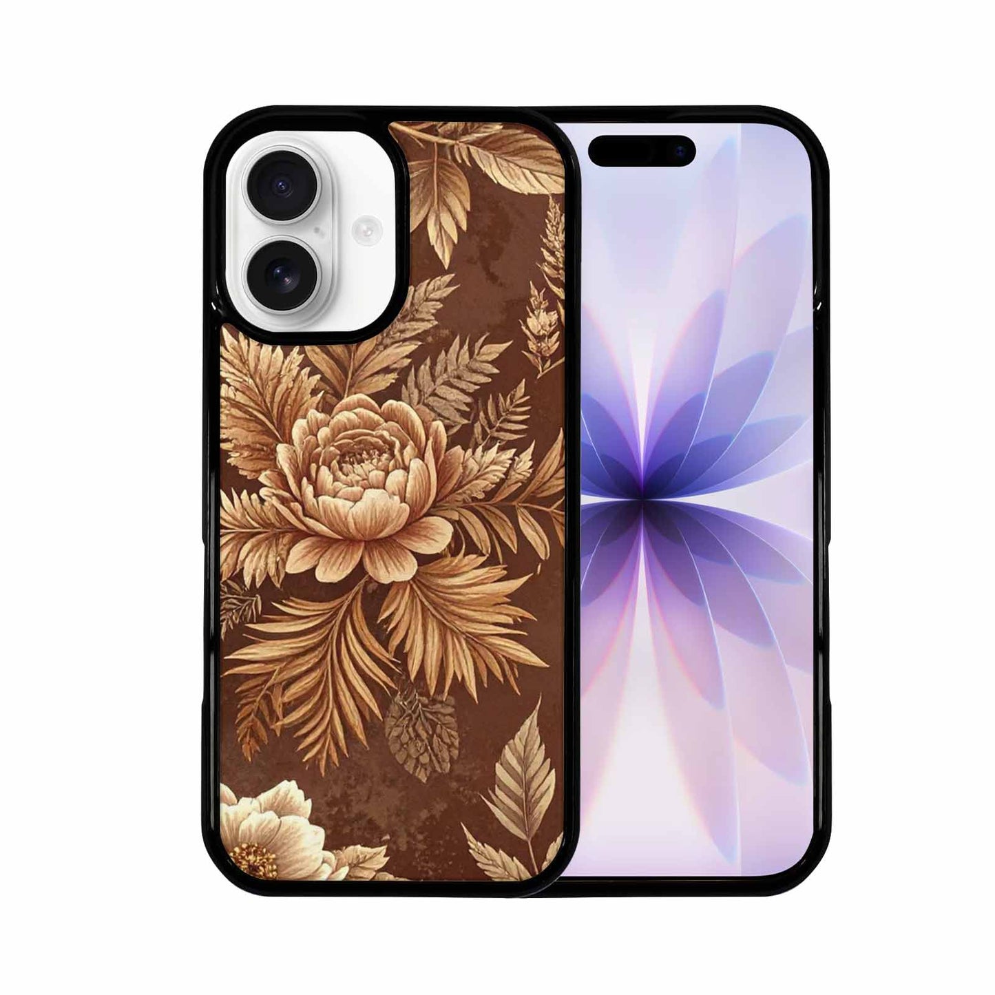 iPhone 17 Case — Vintage Botanical Art Pattern Floral, Custom Printed Phone Case