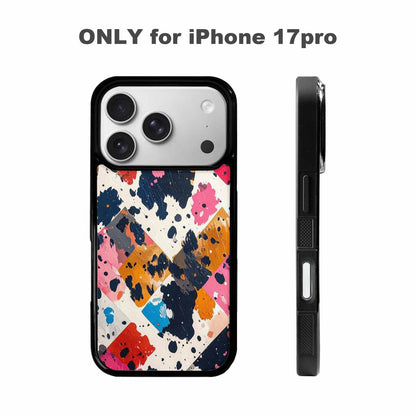 iPhone 17 Pro Case — Small Cow Animal Print Skin Animal, Custom Printed Phone Case