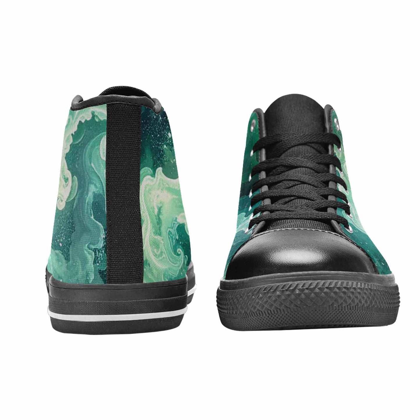 MEN'S Galaxy Art - High Top Canvas Y2K Sneakers