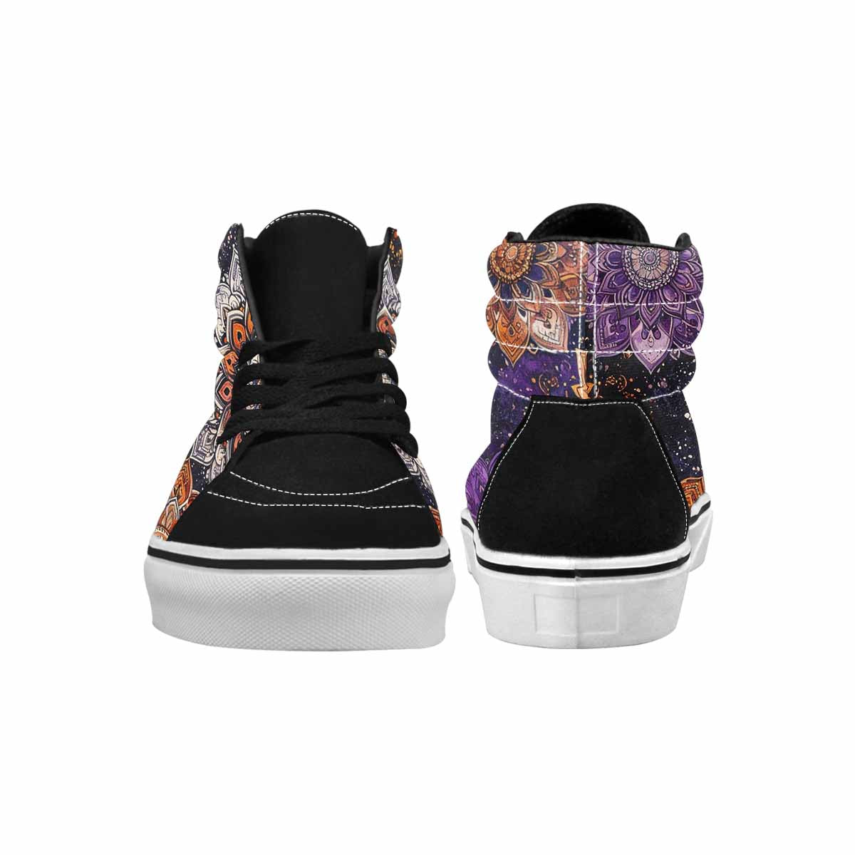 WOMEN'S Mandala High Top Canvas Vivid Sneakers