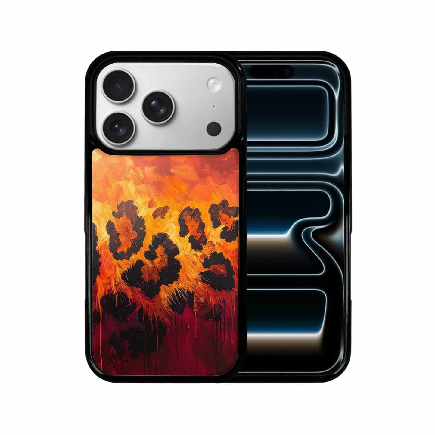 iPhone 17 Pro Case — Seamless Repeating Pattern Of Overlapping Animal, Original Design Phone Case