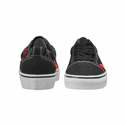 WOMEN'S Barbed Wire Coil Lace-Up Canvas Surreal Custom Shoes