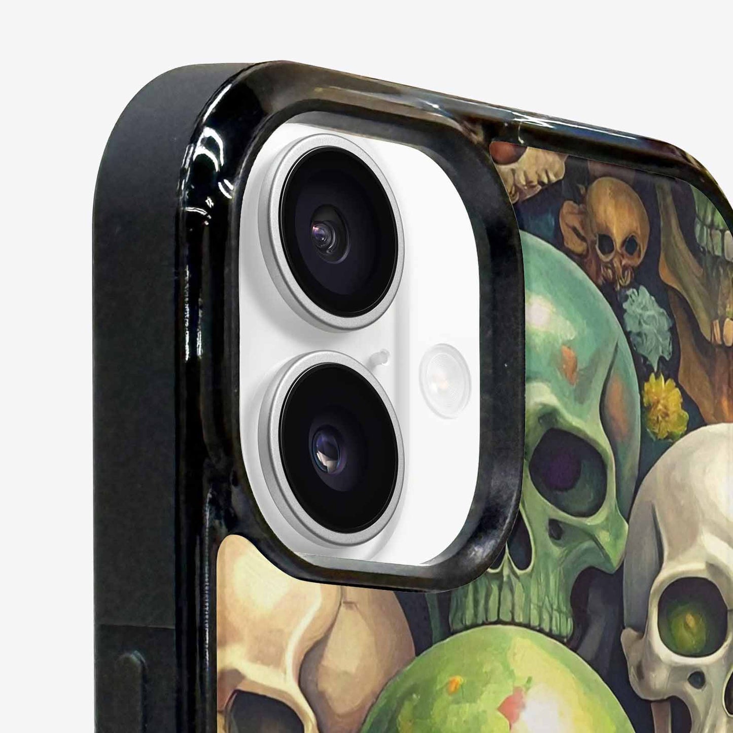 iPhone 16 Plus Case — Skulls Camoskulls Pattern Hu E3k, Custom Print Case Cover