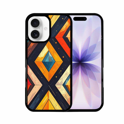 iPhone 17 Case — Vintage Summer Diamond Retro Vintage, Customized Protective Case