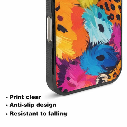 iPhone 16 Pro Max Case — Full Color Vibrantanimal Print A, Personalized Phone Case