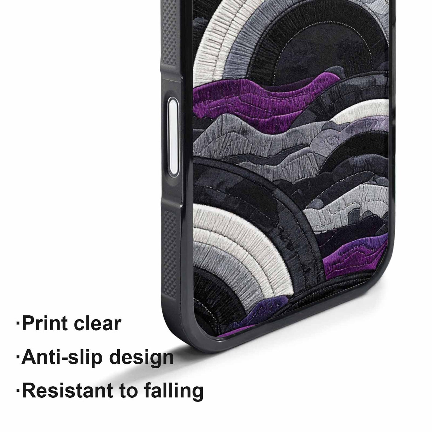 iPhone 17 Air Case — Vivid Camo Asexual Pride Camo, Unique Phone Case Design