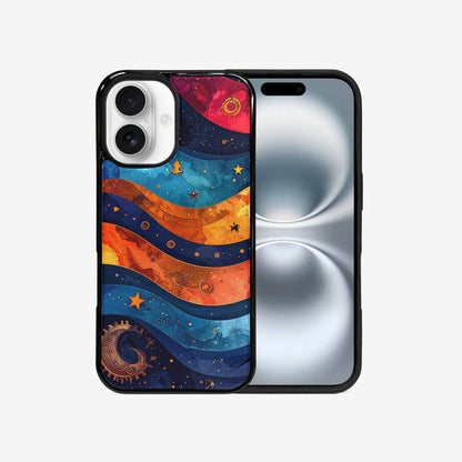 iPhone 16 Case — Steampunk Galaxy, Personalized Phone Case