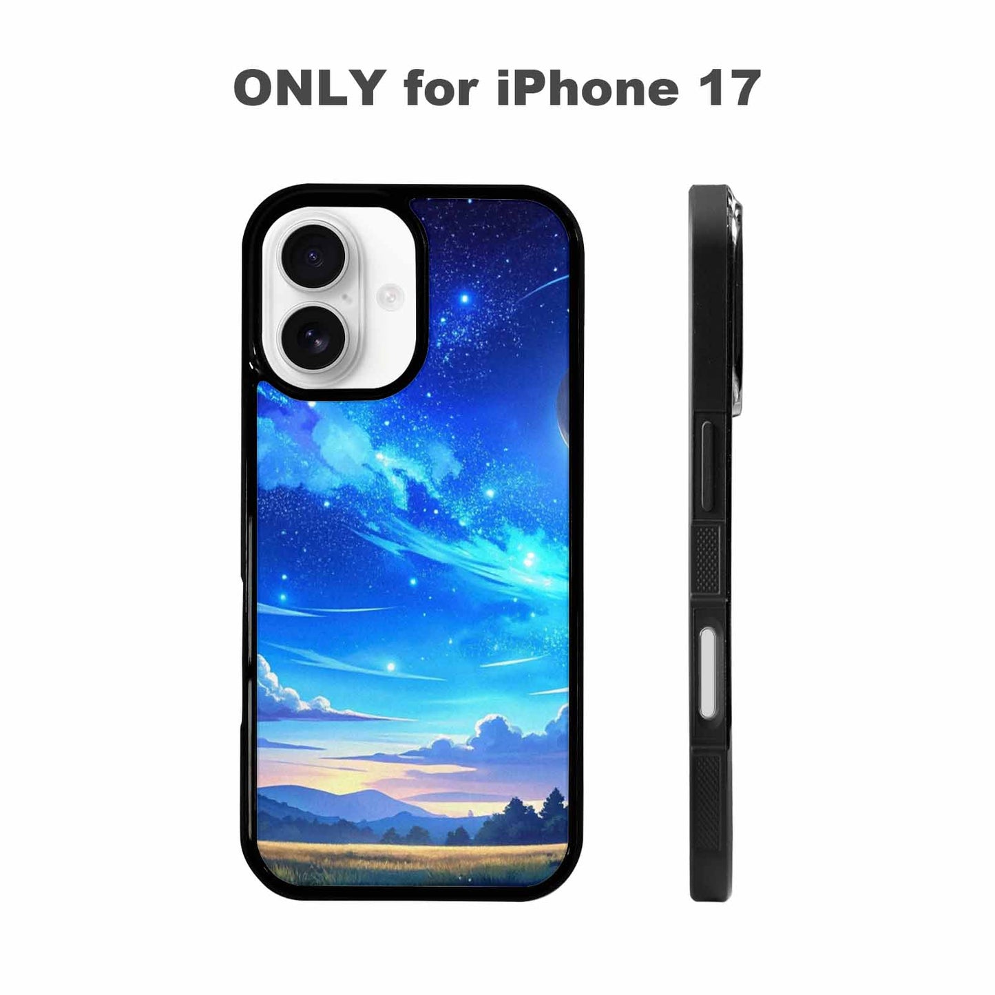 iPhone 17 Case — Van Gogh Starry Night Galaxy Space, Original Design Phone Case