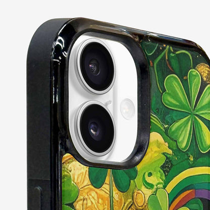 iPhone 16 Plus Case — St Patrick\'s Clover St Patrick\'s Clover, Unique Phone Case Design