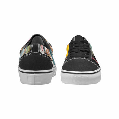 WOMEN'S Aliens  Marble Melting Lace-Up Canvas Dreamcore Shoes