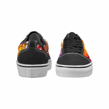 WOMEN'S Mushrooms Lace-Up Canvas Grunge Custom Shoes