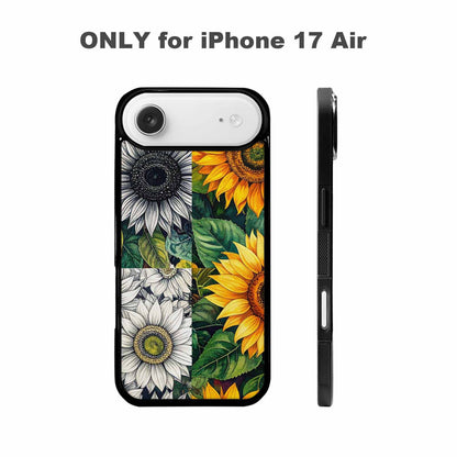 iPhone 17 Air Case — Small Sunflower Pattern Randomly Varying Floral, Custom Designed Case Cover