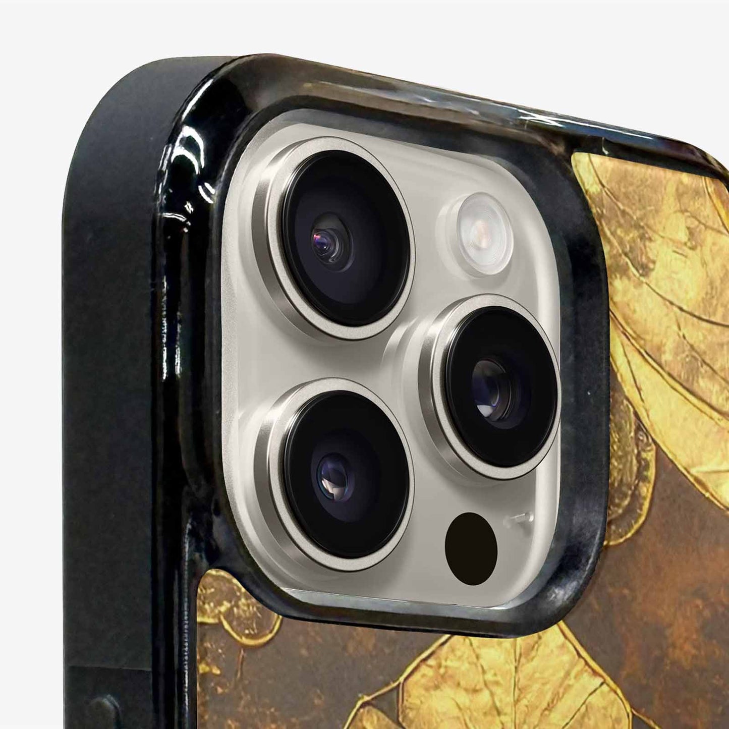 iPhone 16 Pro Max Case — Klimt Gold Leaf Artwork Pattern, Custom Made Phone Cover