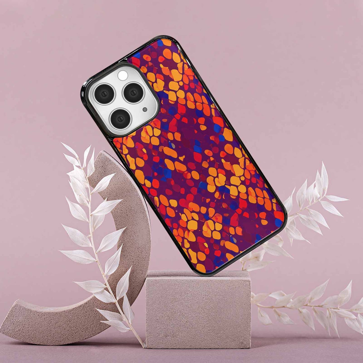 iPhone 15 Pro Max Case — Dark Snake Print Custom, Custom Phone Case