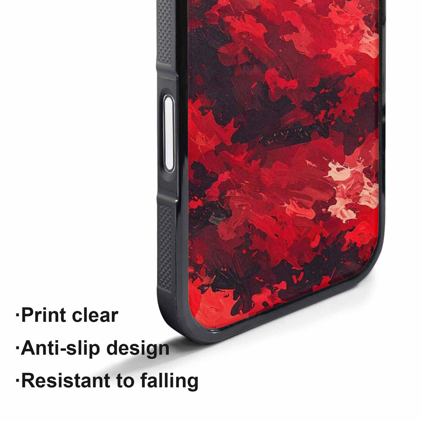 iPhone 17 Pro Max Case — Small Military Camouflage Blotch Camo, Unique Phone Case Design