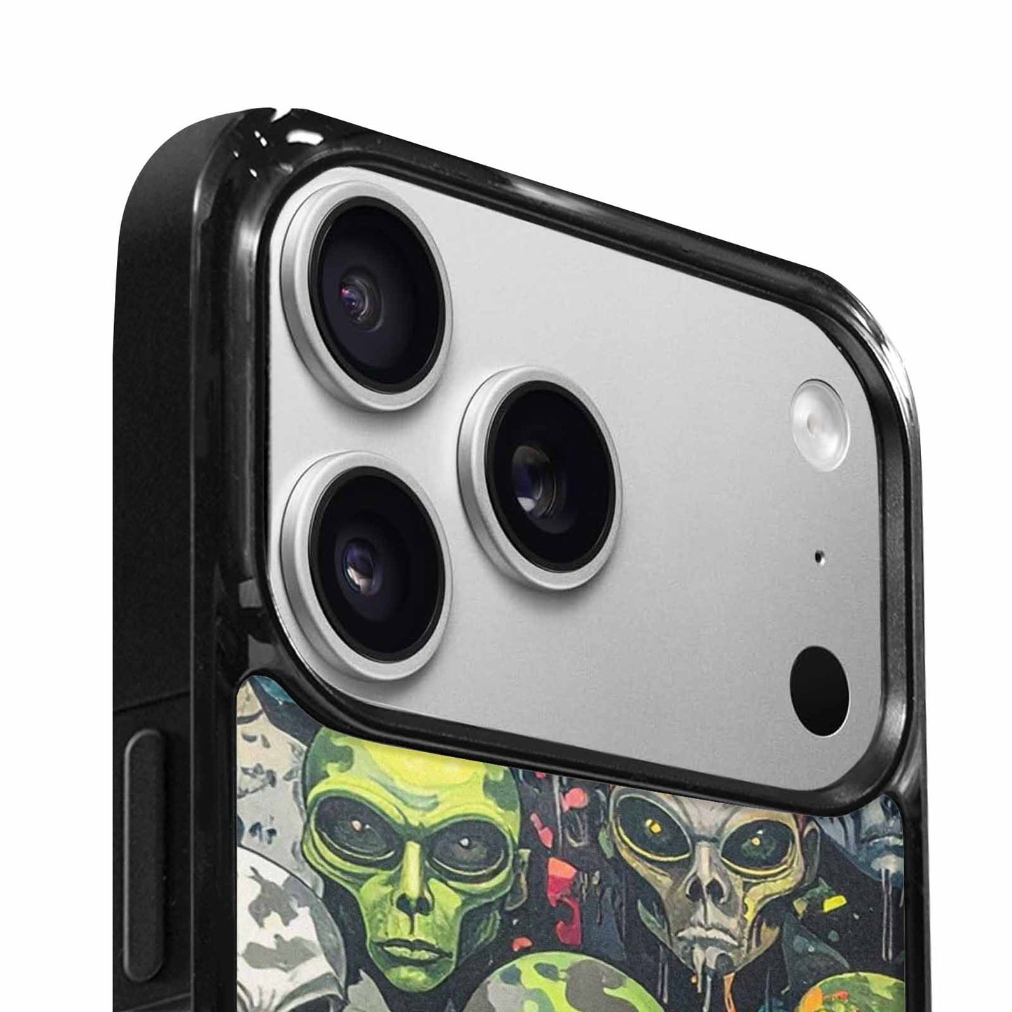 iPhone 17 Pro Max Case — Aliens Camo Aliens Alien Scifi, Custom Art Phone Cover