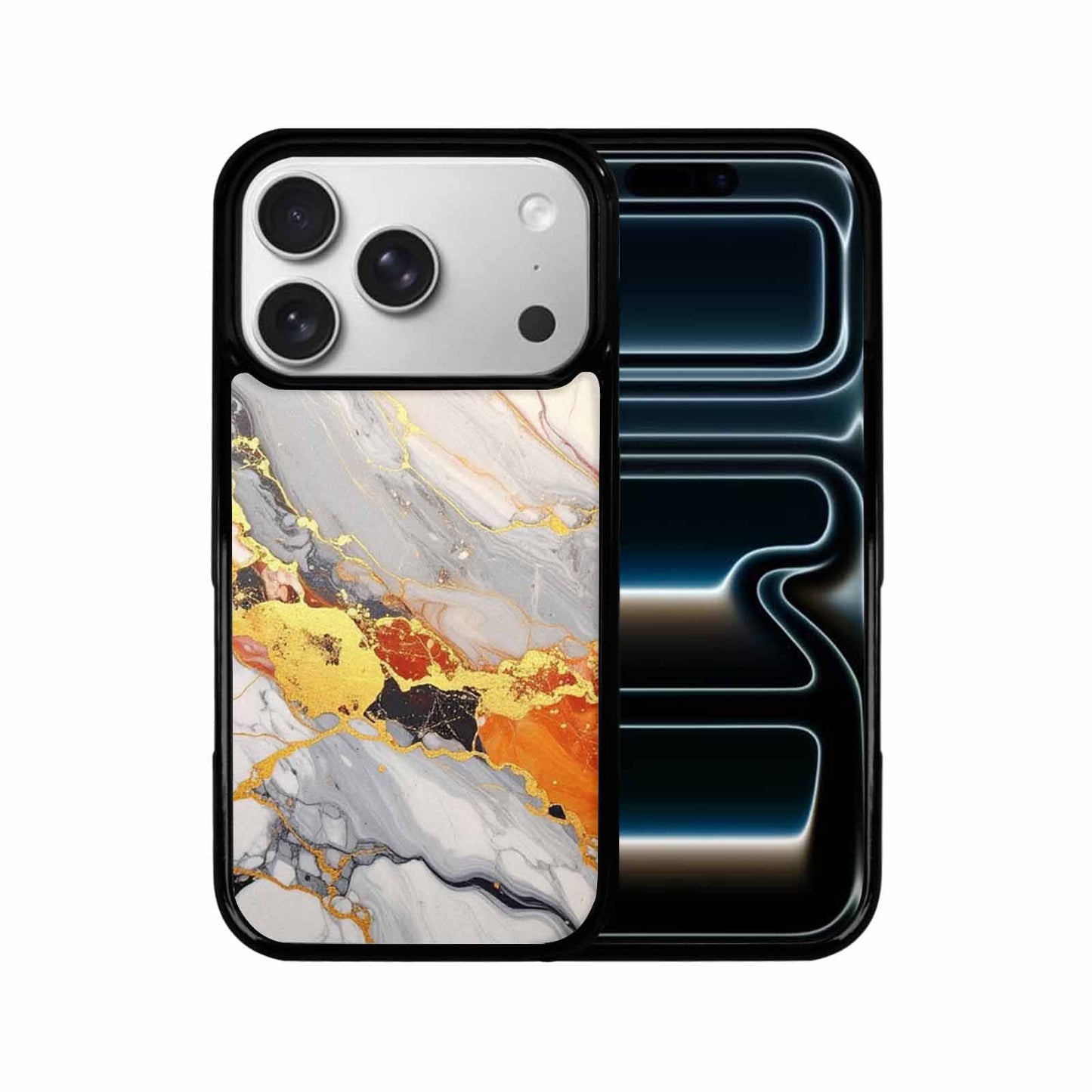 iPhone 17 Pro Case — Marble Vein Marble Veins Pattern Original, Unique Phone Case Design
