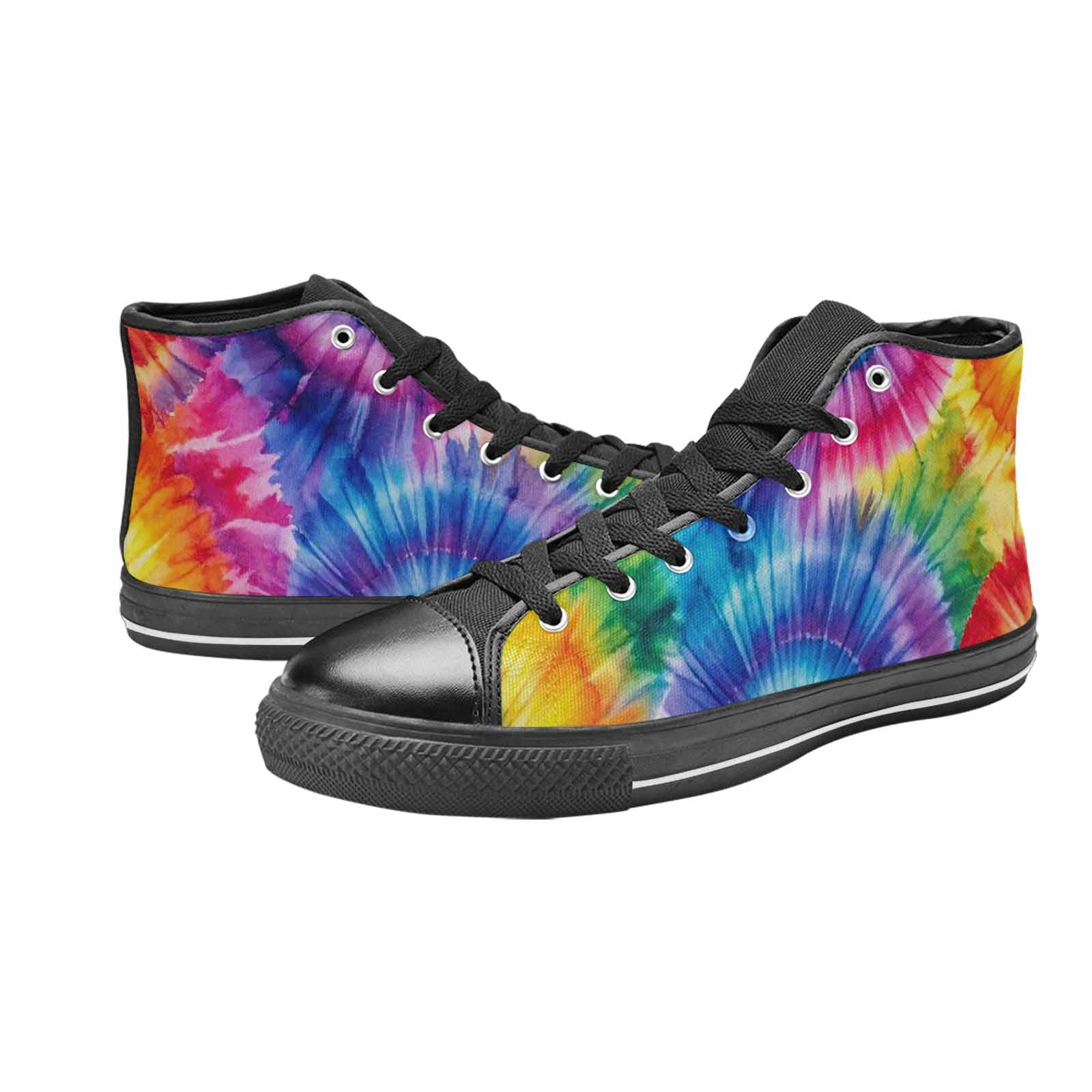 WOMEN'S Tie Dye - High Top Canvas Vivid Shoes