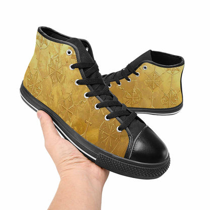 MEN'S Cross Faith Iconography High Top Canvas Surreal Custom Shoes