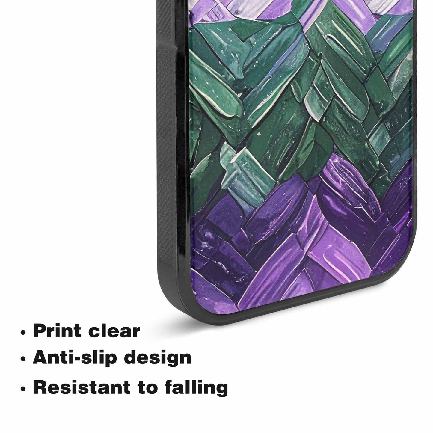 iPhone 15 Case — Genderqueer Flag Color Theme Small Rainbow, Personalized Phone Case