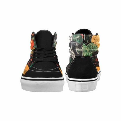 WOMEN'S Dragon Scale Fantasy High Top Canvas Aesthetic Custom Sneakers