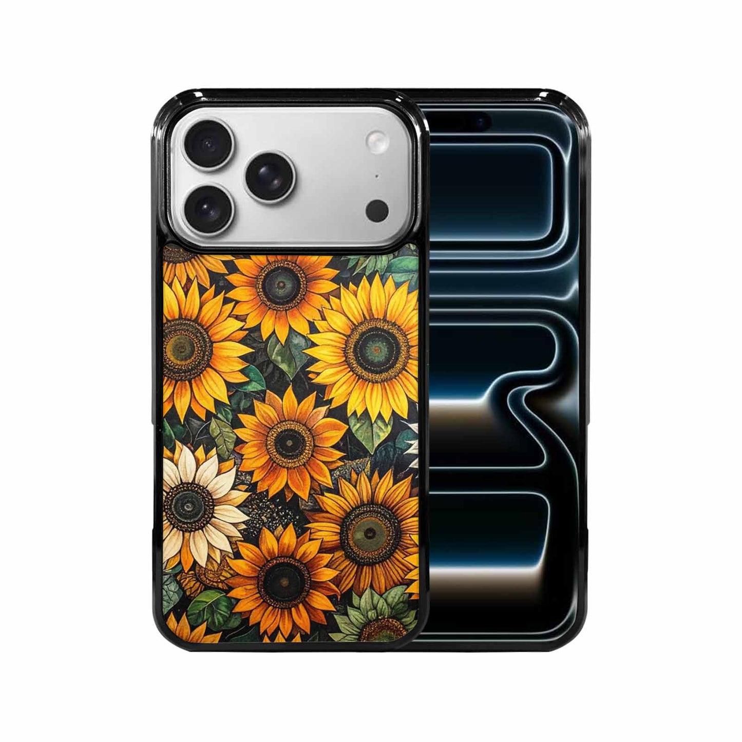 iPhone 17 Pro Max Case — Blend Melt Them Together Floral, Custom Phone Case