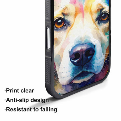 iPhone 17 Pro Max Case — Golden Retriever Watercolor Art Watercolor Abstract, Unique Phone Case Design