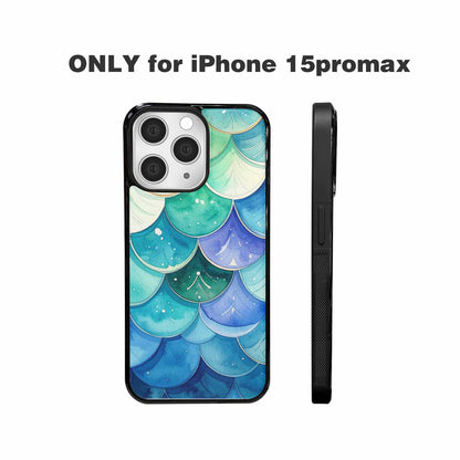 iPhone 15 Pro Max Case — Mermaid Scale, Custom Phone Case