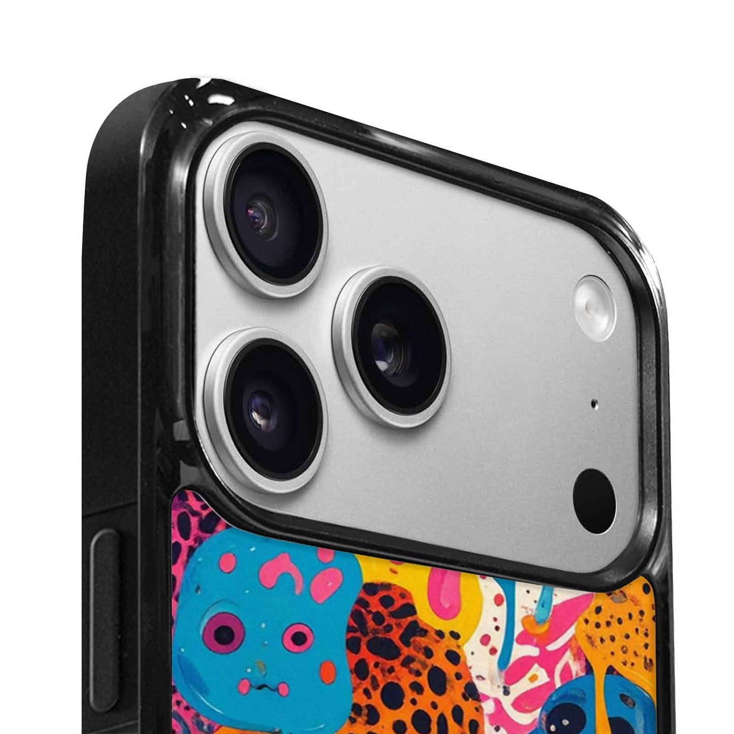 iPhone 17 Pro Case — Melting Aliens Pattern Hundreds Of Alien, Custom Phone Case