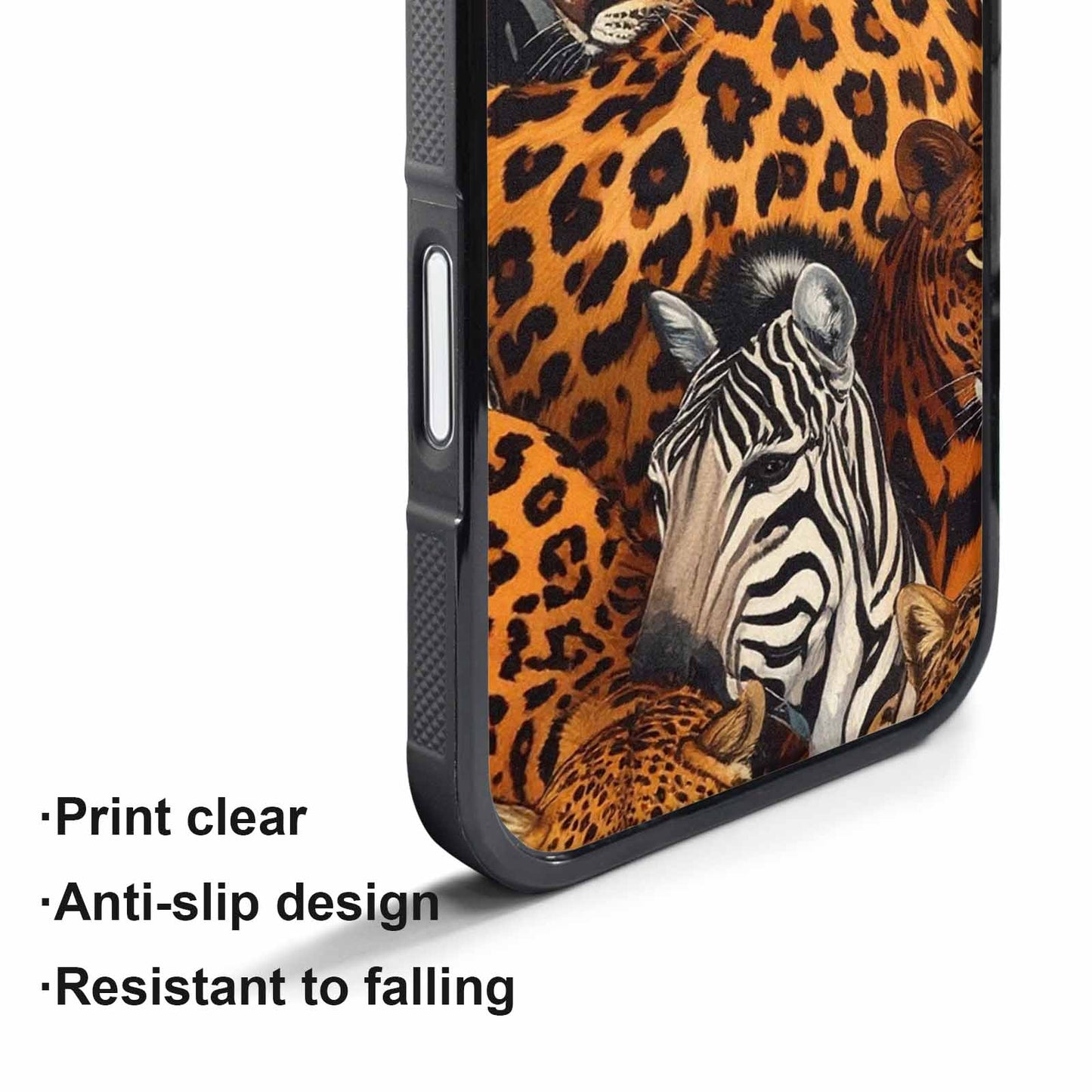 iPhone 17 Air Case — Small Animal Print Pattern Randomly Animal, Personalized Phone Case