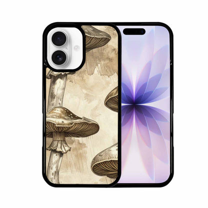 iPhone 17 Case — Iridescent Storm Mushroom Original Art, Unique Phone Case Design
