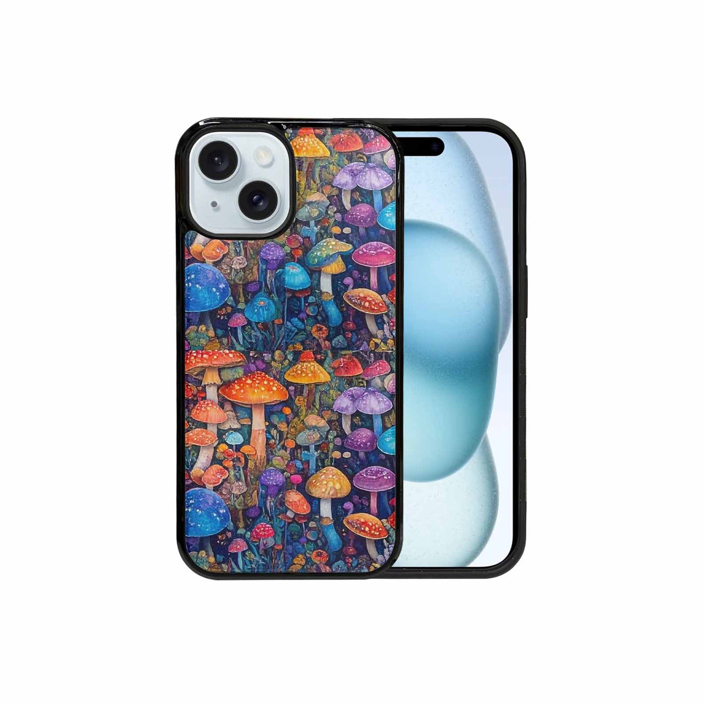 iPhone 15 Case — Mushrooms General Mushrooms Pa, Custom Made Phone Cover