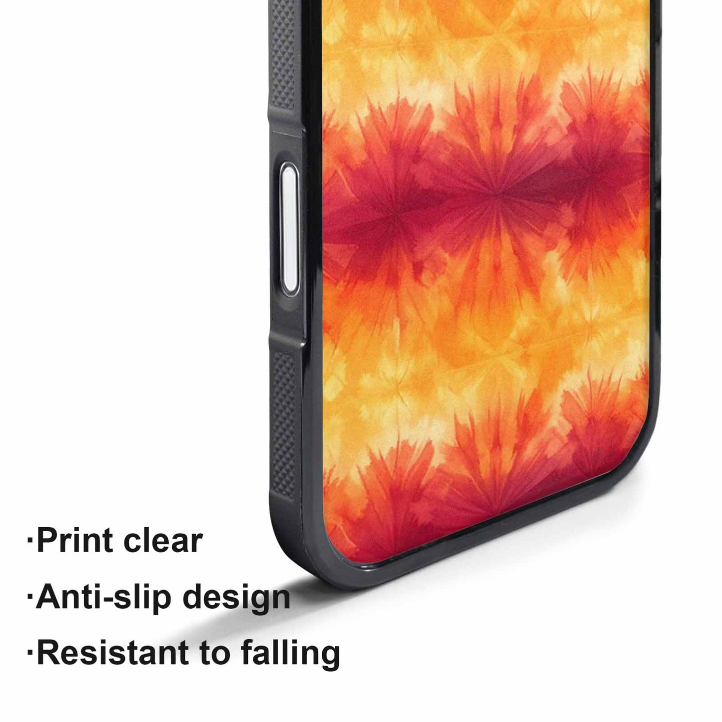 iPhone 17 Air Case — Ombre Tie Dye Sunset Custom Tie, Personalized Phone Case
