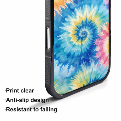 iPhone 17 Air Case — Small Tie Dye Swirl Pattern Tie, Custom Designed Case Cover
