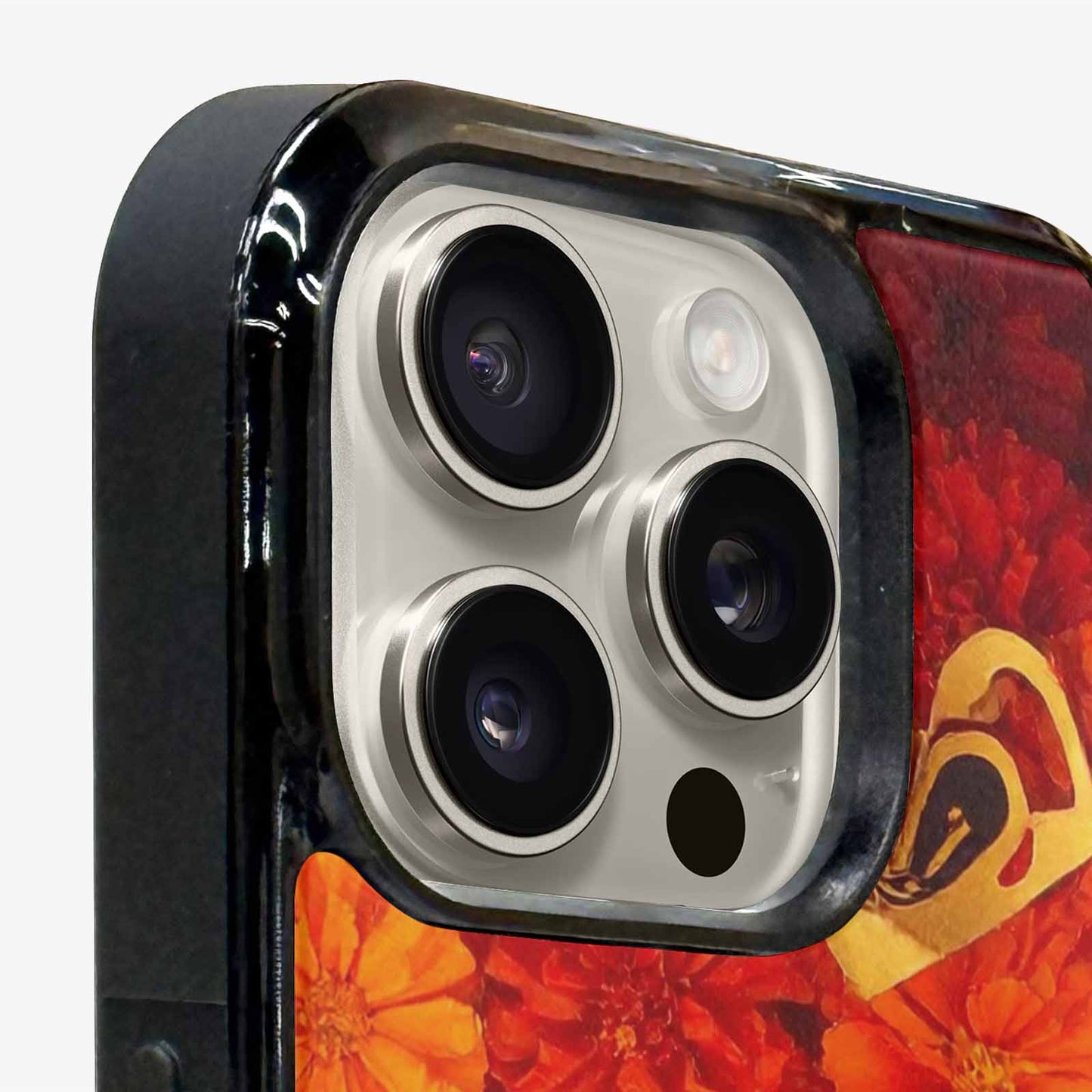 iPhone 16 Pro Max Case — Marigold Day Of The Dead Marigold, Personalized Phone Case