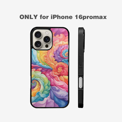 iPhone 16 Pro Max Case — Tie Dye Swirls Tie Dye Swirls, Customized Protective Case