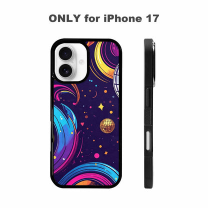 iPhone 17 Case — Disco Cartoon Art Pattern Cartoon Cute, Personalized Phone Case