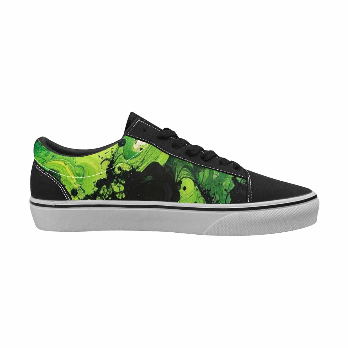 WOMEN'S Galaxy Nebula Lace-Up Canvas Dreamlike Custom Shoes