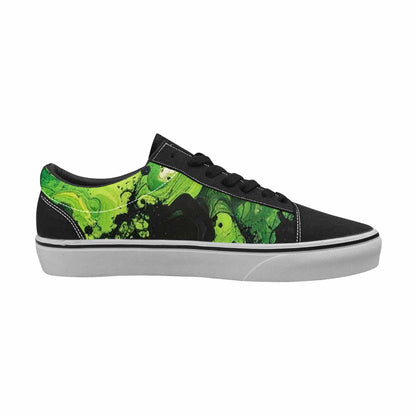 WOMEN'S Galaxy Nebula Lace-Up Canvas Dreamlike Custom Shoes