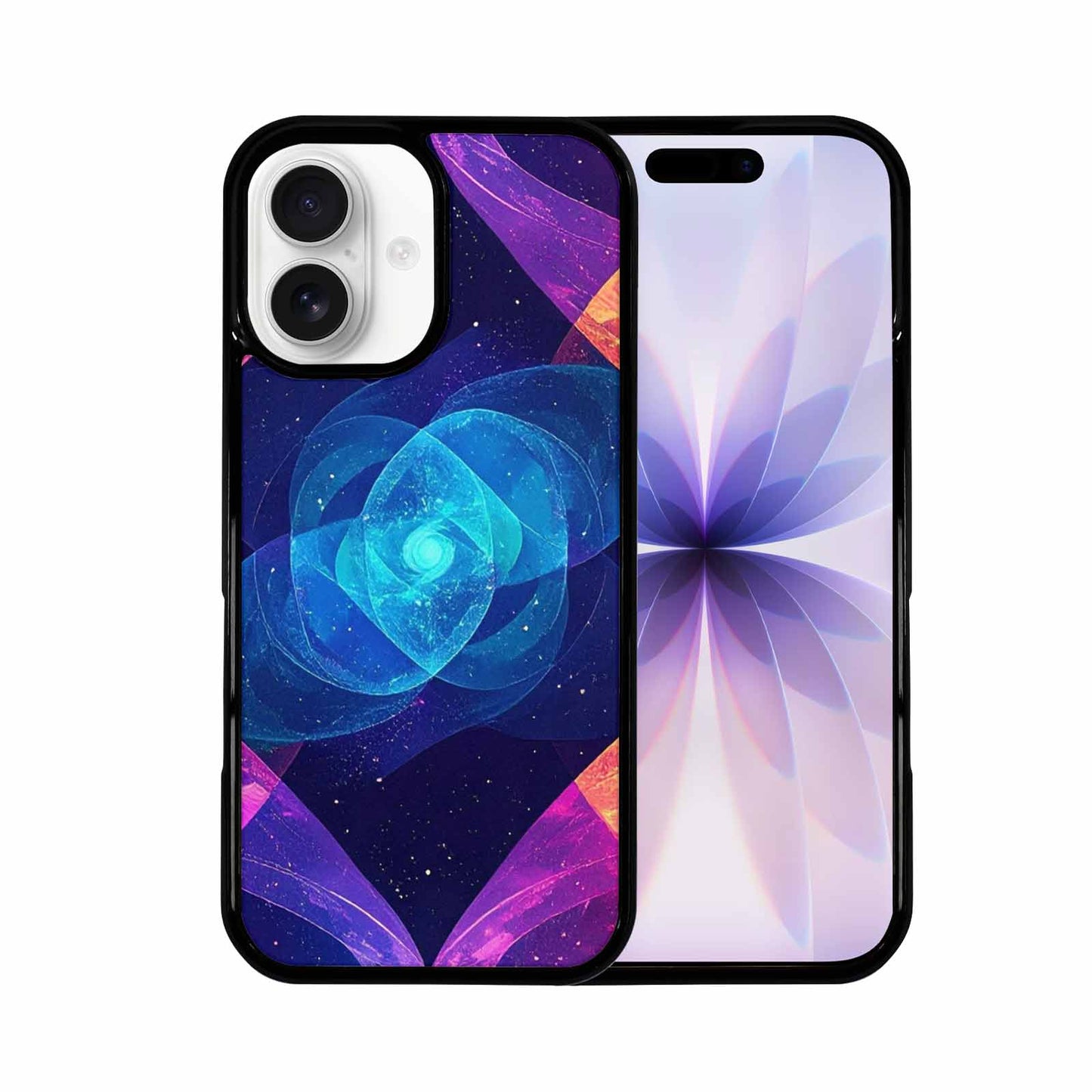 iPhone 17 Case — Rose Galaxy Art Seamless Galaxy Space, Custom Printed Phone Case