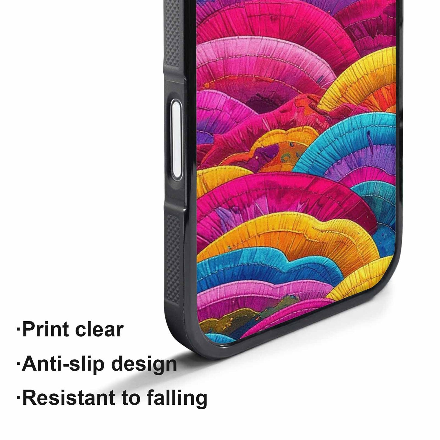 iPhone 17 Pro Case — Vivid Camo Pansexual Pride Camo, Custom Made Phone Cover