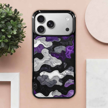 iPhone 17 Pro Max Case — Vivid Camo Asexual Camo, Custom Print Case Cover