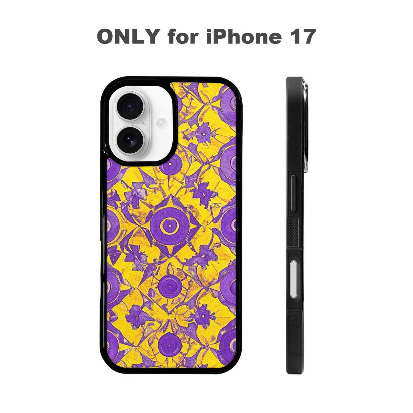 iPhone 17 Case — Intersex Flag Color Theme Small Rainbow, Custom Phone Case
